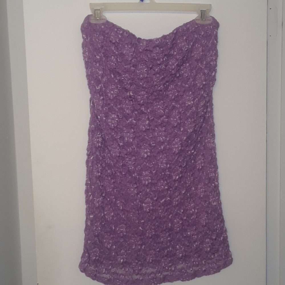 💕Strapless lace blouse💕